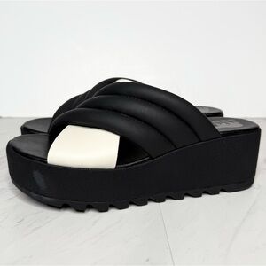 Sorel Cameron Crisscross Flatform Sandal 8 1/2